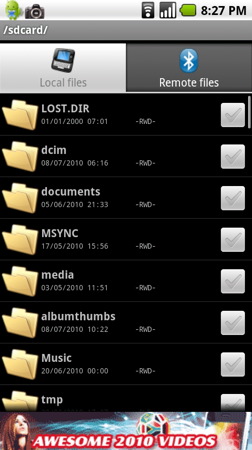Khong The Gui Va Nhan File Mot So Tap Tin Bang Bluetooth